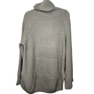 Heart Rush Oversized Cowl Neck Sweater Ribbed Size XL NWT Pullover Kangaroo
